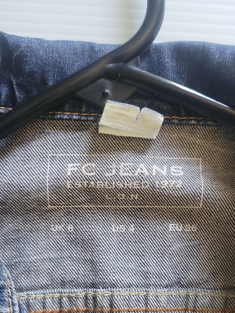 Distressed Denim Jacket - Picture 3 of 5